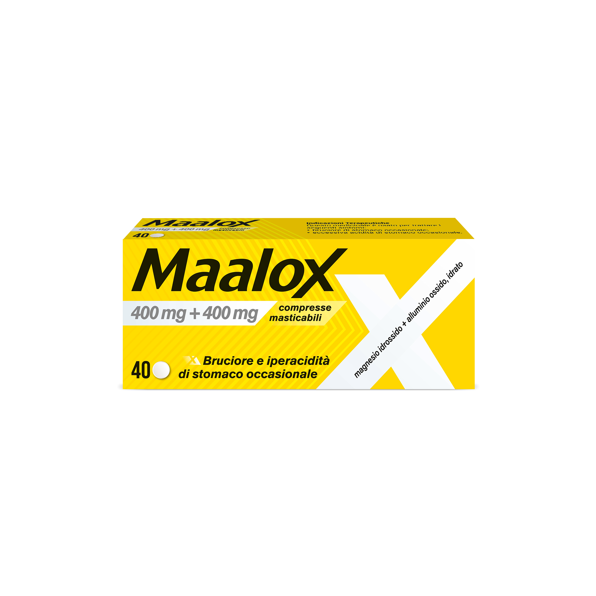 MAALOX*40CPR MAST 400MG+400MG - farmasconti.eu