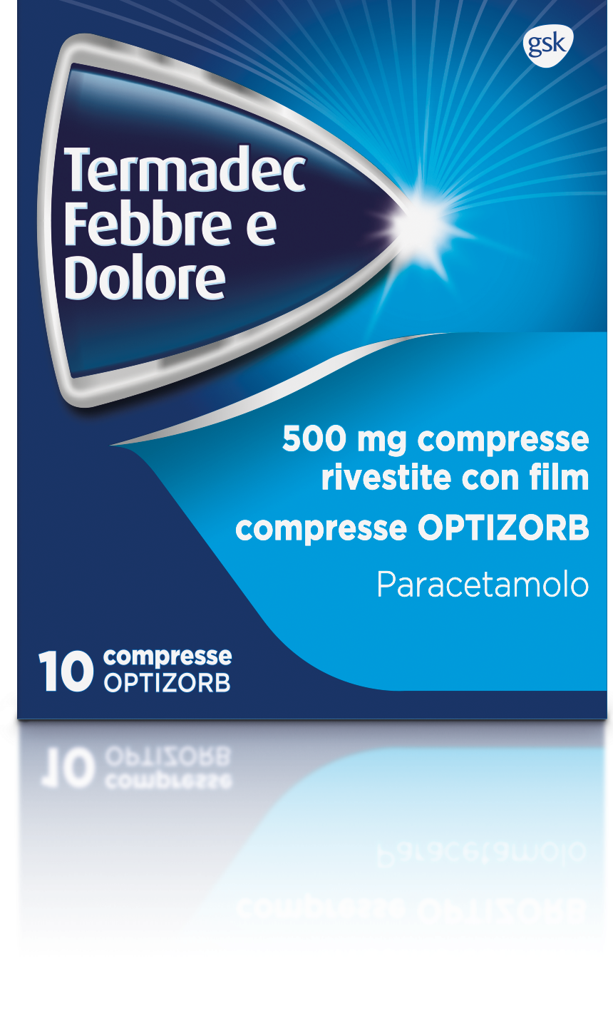 TERMADEC FEBBRE E DOL*10CPR500 - farmasconti.eu