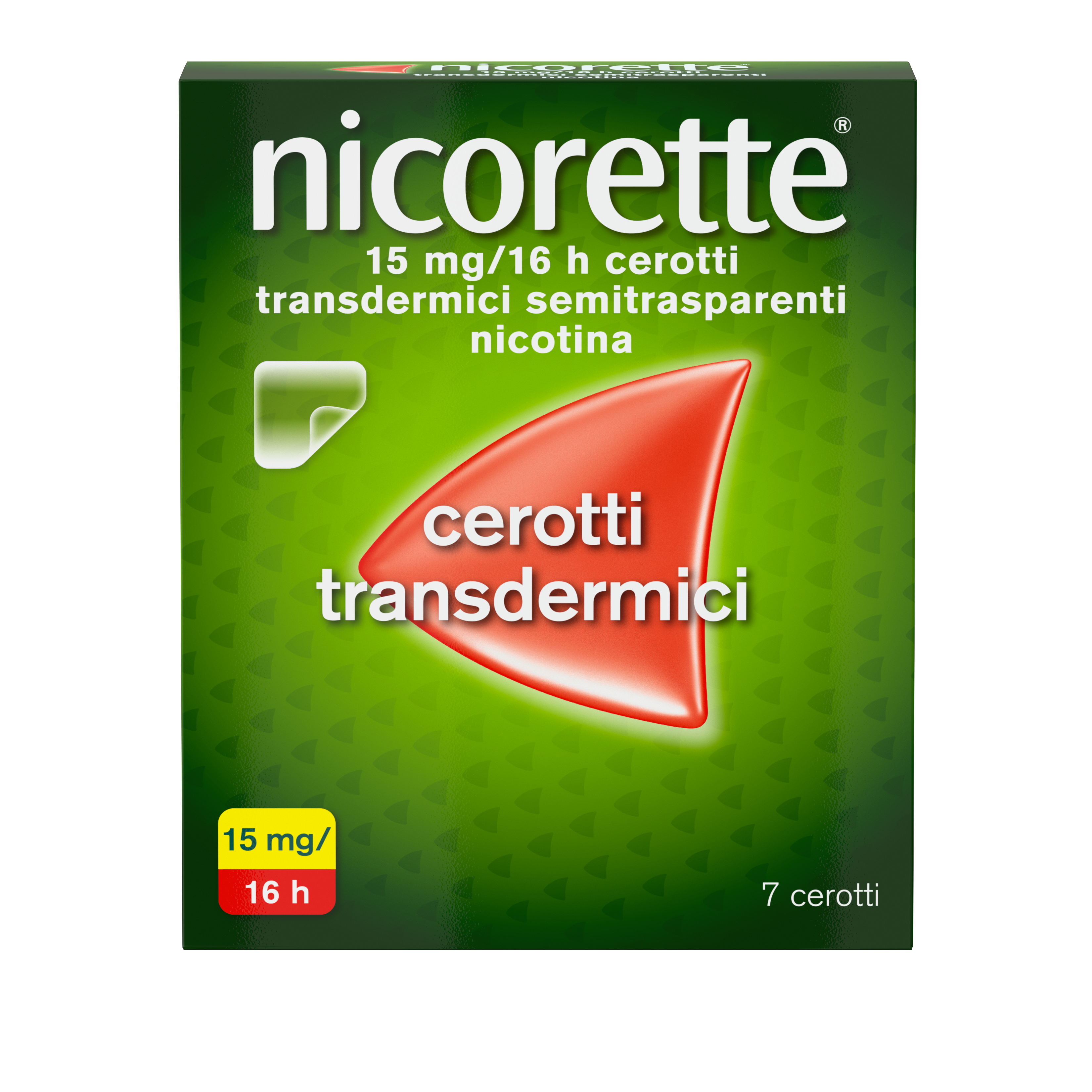 NICORETTE*7CER TRANSD 15MG/16H - farmasconti.eu