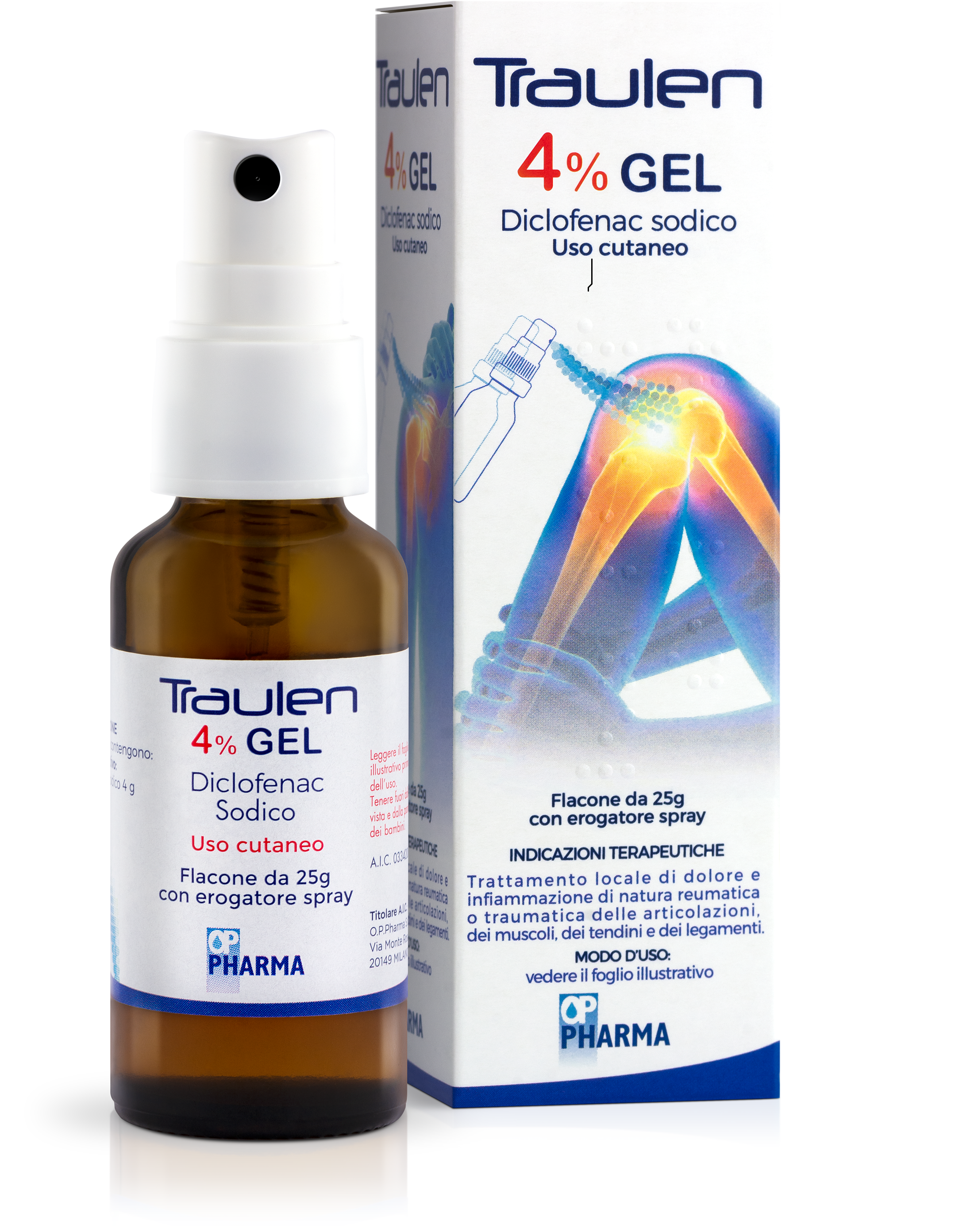 TRAULEN*GEL 4% FL 25G C/EROG - farmasconti.eu