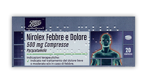 NIROLEX FEBBRE DOL*20CPR 500MG - farmasconti.eu