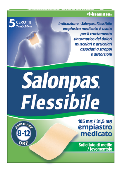 SALONPAS FLESSIBILE*5CER7x10CM - farmasconti.eu