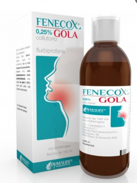FENECOX GOLA*COLLUT 160ML0,25% - farmasconti.eu