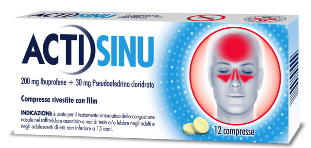 ACTISINU*12CPR 200MG+30MG - farmasconti.eu