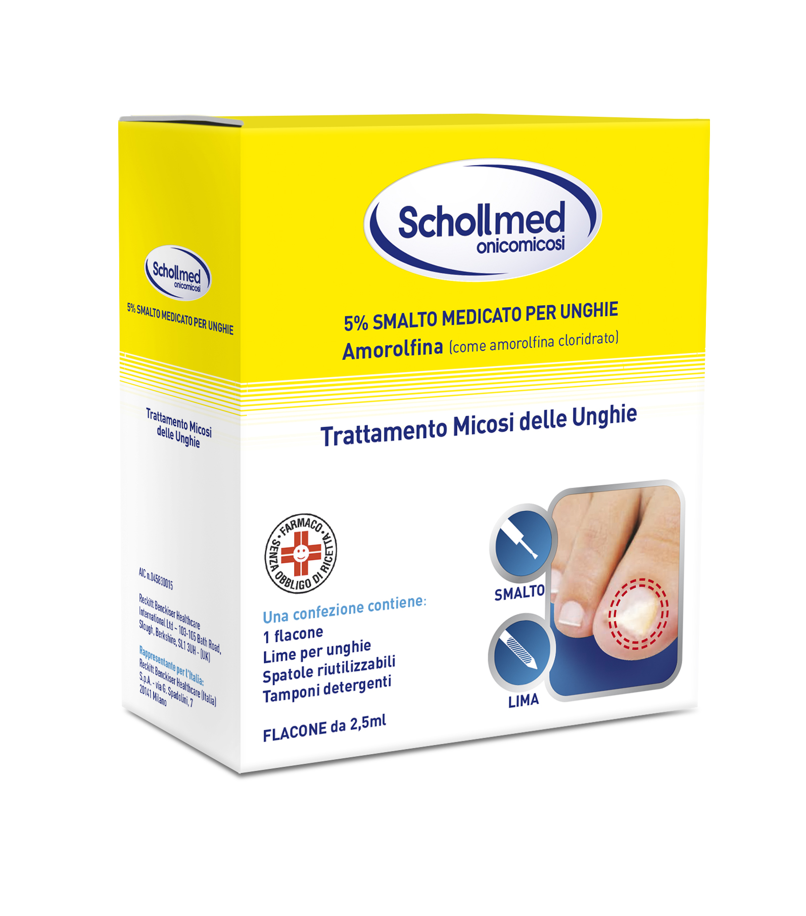 SCHOLLMED ONICOMICOSI*2,5ML 5% - farmasconti.eu