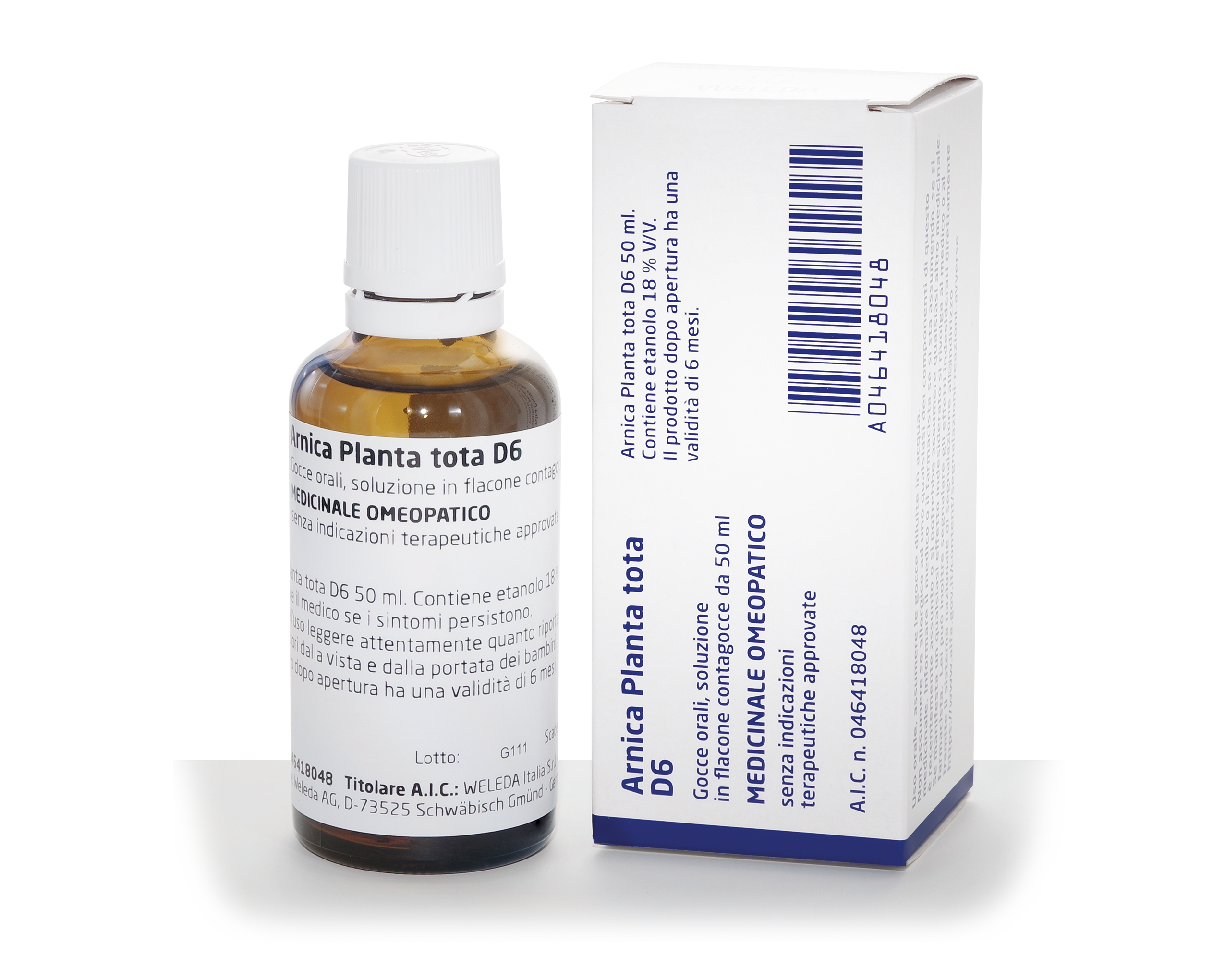 ARNICA PLANTA TOTA*D6 GTT 50ML - farmasconti.eu