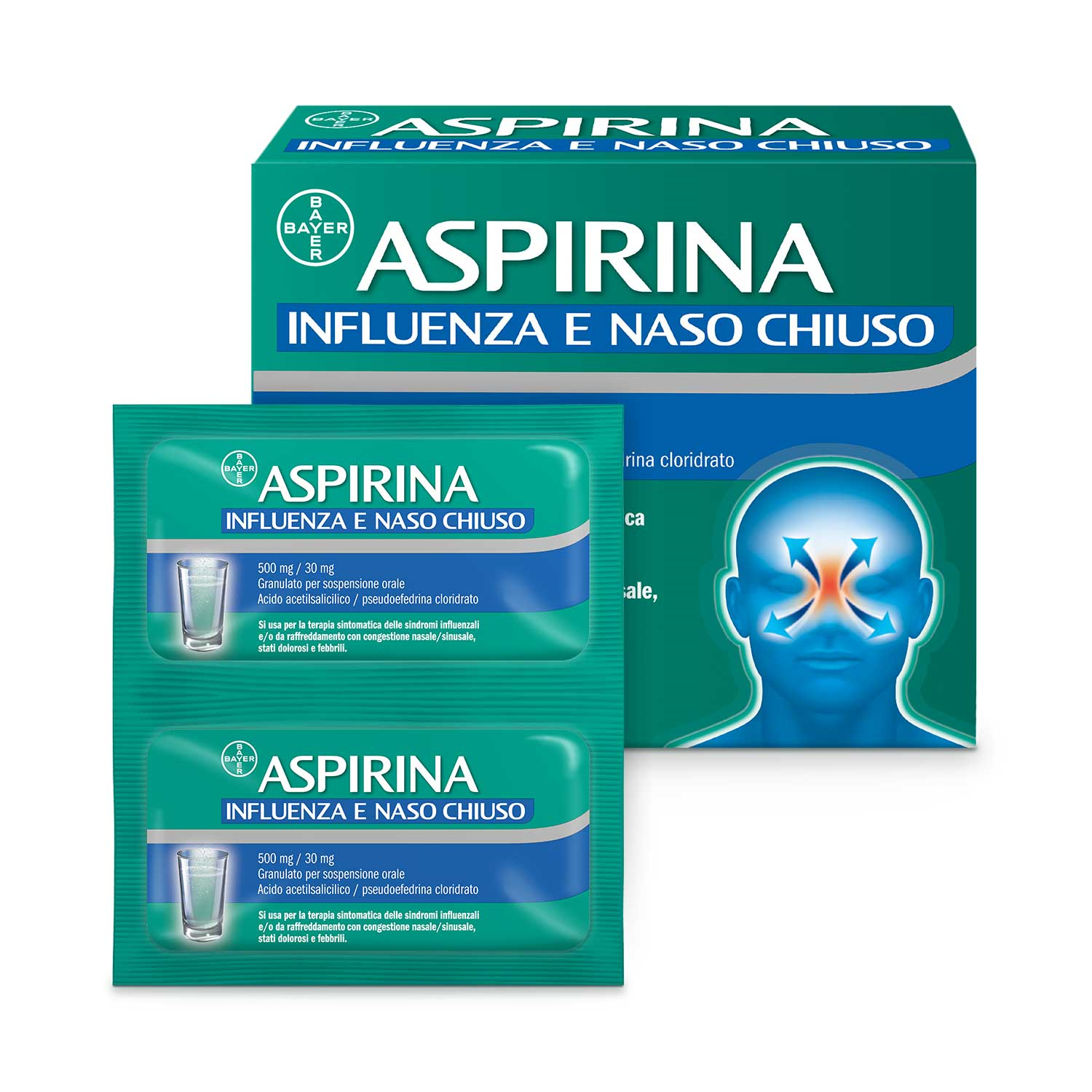 ASPIRINA INFLUENZA E NASO C*20 - farmasconti.eu