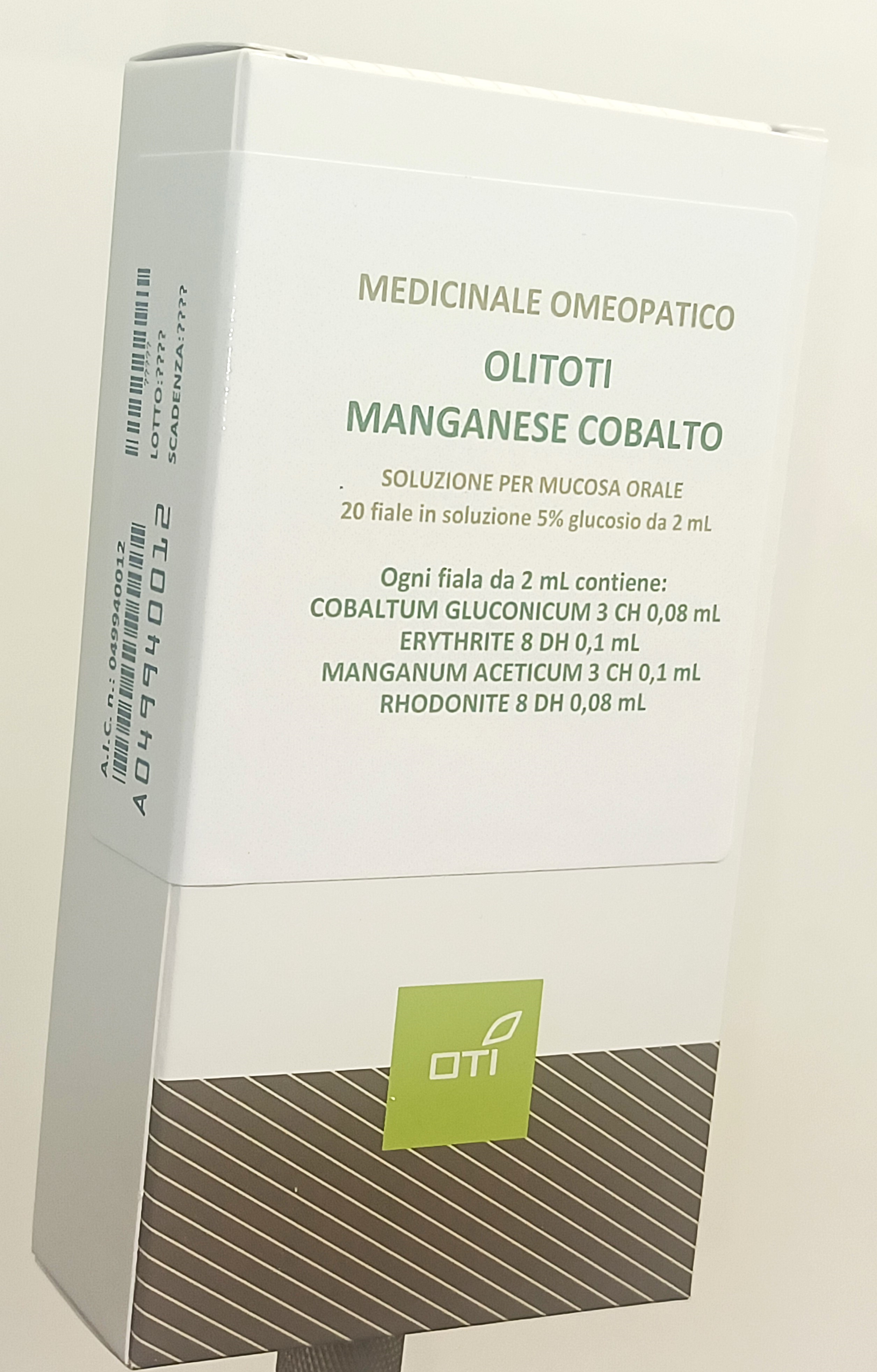 OLITOTI MANGANESE COBAL*OS 20F - farmasconti.eu