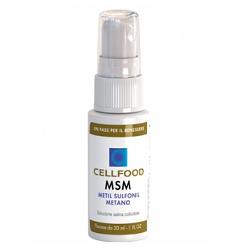 CELLFOOD MSM METIL SULFONIL METANO SOLUZIONE SALINA COLLOIDALE 30 ML - farmasconti.eu