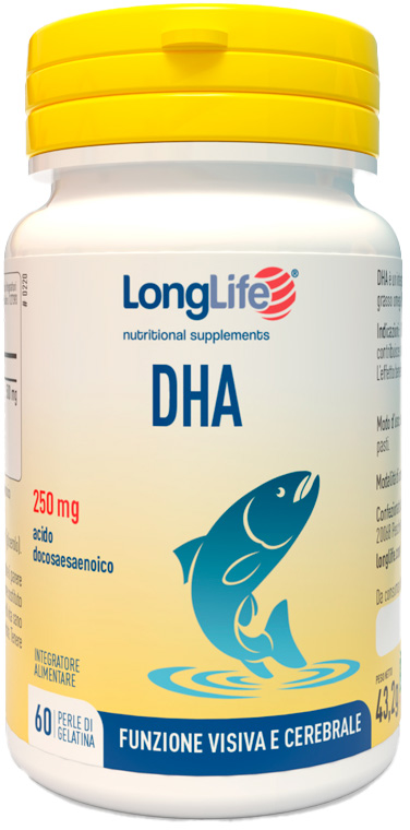 LONGLIFE DHA 250 MG 60 PERLE - farmasconti.eu