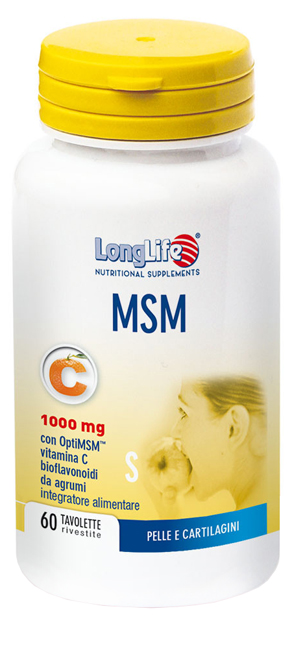 LONGLIFE MSM 1000 MG 60 TAVOLETTE - farmasconti.eu