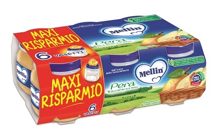 MELLIN OMOGENEIZZATO PERA 100 G 6 PEZZI - farmasconti.eu