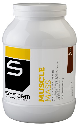 MUSCLE MASS CACAO 1200 G - farmasconti.eu