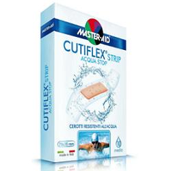 CEROTTO MASTER-AID CUTIFLEXMED STRIP TRASPARENTE IMPERMEABILE SUPPORTO IN POLIURETANO GRANDE 10 PEZZI - farmasconti.eu