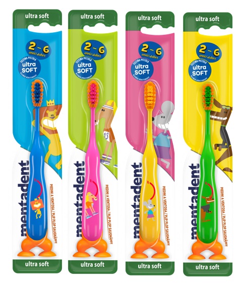 MENTADENT SPAZZOLINO KIDS 2-7 ANNI - farmasconti.eu