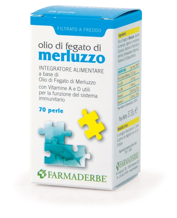 OLIO DI FEGATO DI MERLUZZO 200 PERLE - farmasconti.eu