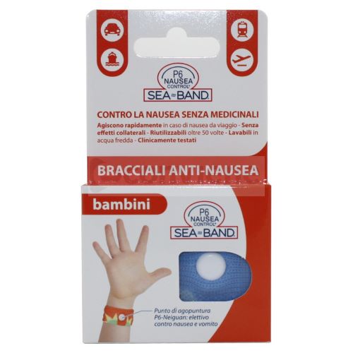 BRACCIALE ANTI NAUSEA PER BAMBINI P6 NAUSEA CONTROL 2 PEZZI - farmasconti.eu