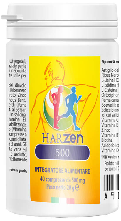 HARZEN 500 40 COMPRESSE - farmasconti.eu
