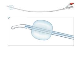 CATETERE FOLEY IN SILICONE PER ADULTI BRILLANT PLUS 2 VIE SENZA SCANALATURE CH16 LUNGHEZZA 41 CM PALLONCINO 10 ML PUNTA CILINDRICA 2 FORI 1 PEZZO - farmasconti.eu