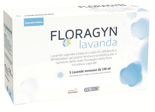 LAVANDA VAGINALE A BASE DI LATTOBACILLI LISATI FLORAGYN LAVANDA 140ML 5FLACONI - farmasconti.eu
