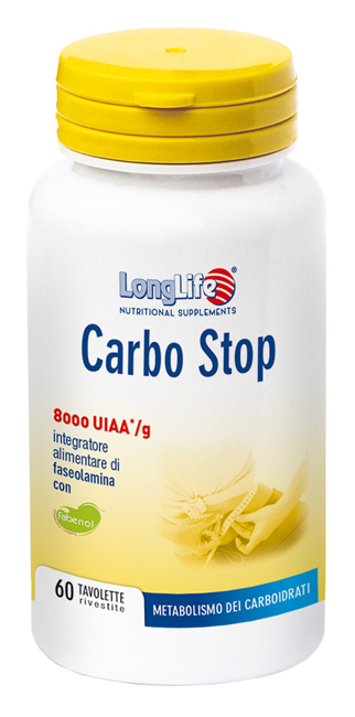 LONGLIFE CARBO STOP 60 TAVOLETTE - farmasconti.eu