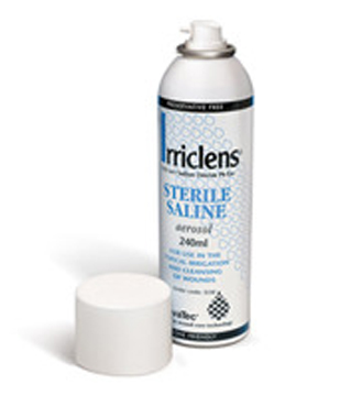 IRRICLENS SOLUZIONE SALINA SPRAY PER DETERSIONE FERITE 240 ML - farmasconti.eu