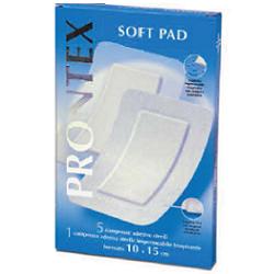 GARZA COMPRESSA PRONTEX SOFT PAD AUTOADESIVA 10X15CM 6 PEZZI - farmasconti.eu
