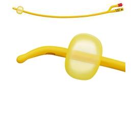 CATETERE FOLEY A MEDIA PERMANENZA  RUSCH GOLD PLUS A 2 VIE IN SILKOLATEX LATTICE-SILICONE PER ADULTO CH18 LUNGHEZZA 40 CM PUNTA TIEMANN A 1 FORI PALLONCINO 5-15 ML 1 PEZZO - farmasconti.eu