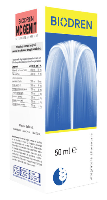 BIODREN MC GENIT SOLUZIONE IDROALCOLICA 50 ML - farmasconti.eu
