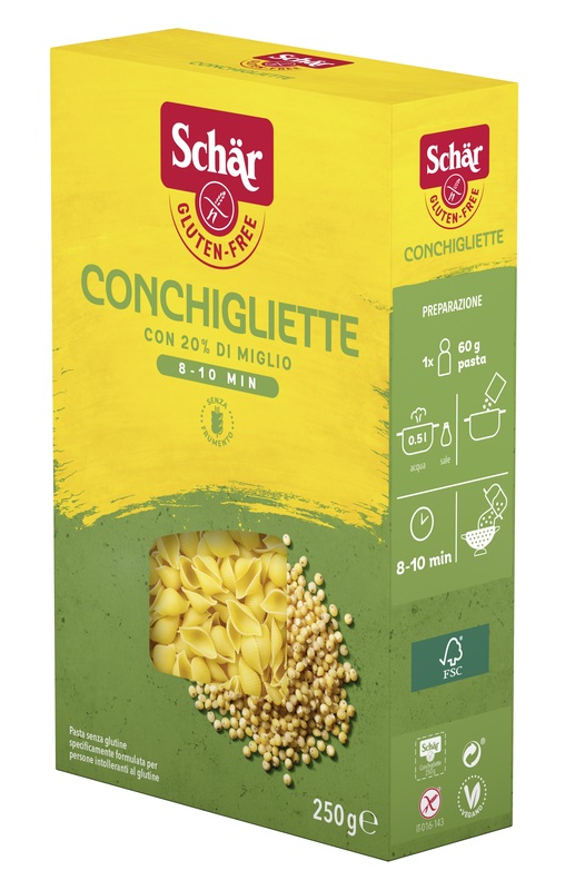 SCHAR CONCHIGLIETTE 250 G - farmasconti.eu