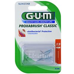 GUM PROXABRUSH CLASSIC 412 SCOVOLINO INTERDENTALE 8 PEZZI - farmasconti.eu