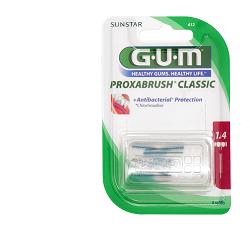 GUM PROXABRUSH CLASSIC 612 SCOVOLINO INTERDENTALE 8 PEZZI - farmasconti.eu