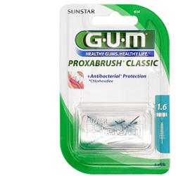 GUM PROXABRUSH CLASSIC 614 SCOVOLINO INTERDENTALE 8 PEZZI - farmasconti.eu