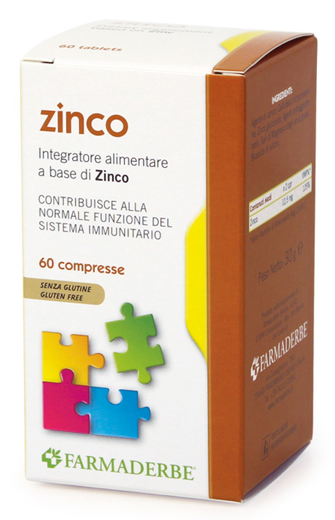 ZINCO 60 COMPRESSE - farmasconti.eu