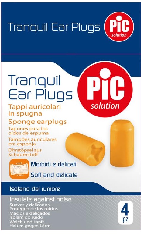 TAPPI AURICOLARI TRANQUIL IN SPUGNA 4 PEZZI - farmasconti.eu