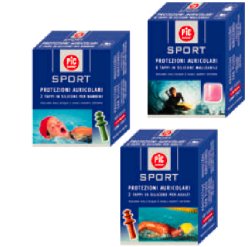 TAPPO AURICOLARE IN SILICONE PIC SPORT PER BAMBINI 2 PEZZI - farmasconti.eu