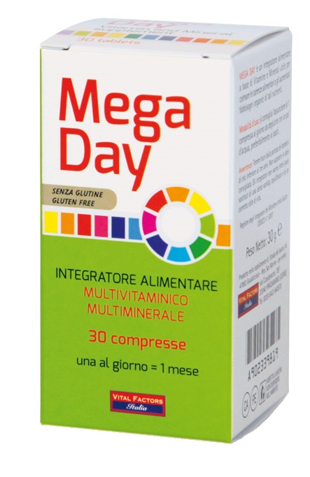 MEGA DAY 30 COMPRESSE - farmasconti.eu