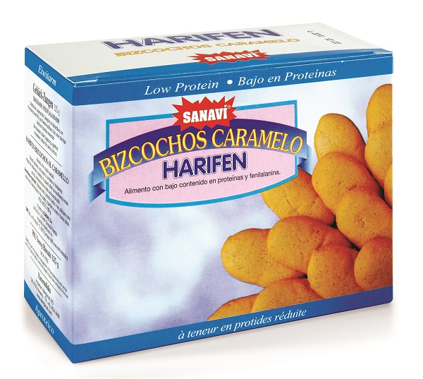 HARIFEN BISCOTTI CARAMELLO 125 G - farmasconti.eu