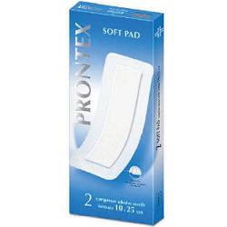 GARZA COMPRESSA PRONTEX SOFT PAD 10X25 CM 2 PEZZI - farmasconti.eu