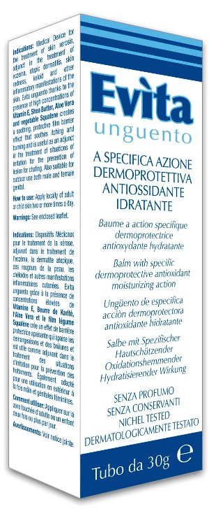 EVITA UNGUENTO A SPECIFICA AZIONE DERMOPROTETTIVA ANTIOSSIDANTE IDRATANTE 30 ML - farmasconti.eu