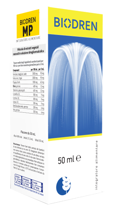 BIODREN M-P SOLUZIONE IDROALCOLICA 50 ML - farmasconti.eu