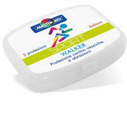 PROTEZIONE TALLONE VESCICHE E ABRASIONI MASTER-AID SPORT WALKER 5X5 5 PEZZI - farmasconti.eu