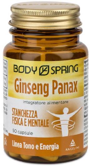 BODY SPRING GINSENG 50 CAPSULE - farmasconti.eu