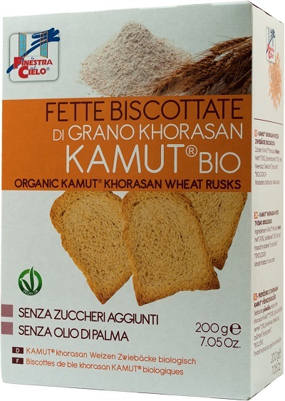 FSC FETTE BISCOTTATE DI KAMUT BIO SENZA ZUCCHERI AGGIUNTI CON OLIO DI GIRASOLE SENZA OLIO DI PALMA 200 G - farmasconti.eu