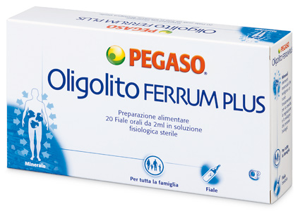 OLIGOLITO FERRUM PLUS 20 FIALE 2 ML - farmasconti.eu