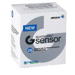 STRISCE MISURAZIONE GLICEMIA GLUCOCARD G SENSOR 25 PEZZI - farmasconti.eu