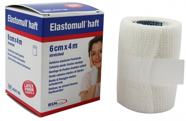 BENDA ELASTICA AUTOADESIVA ELAST HAFT 6X400CM - farmasconti.eu