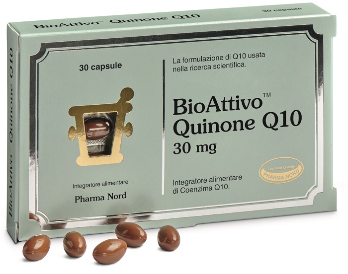 BIOATTIVO QUINONE Q10 30 CAPSULE - farmasconti.eu