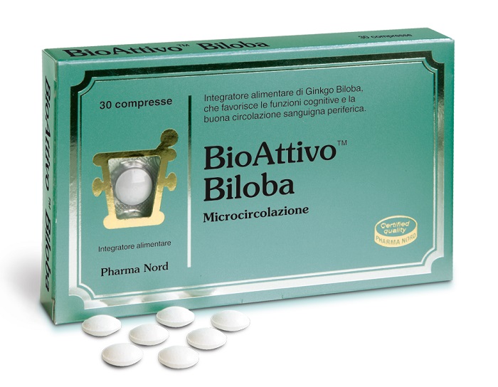 BIOATTIVO BILOBA 30 COMPRESSE - farmasconti.eu