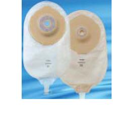 SACCA PER UROSTOMIA TRASPARENTE RITAGLIABILE CONVEX URO CON CONVESSITA' MORBIDA DIAMETRO 13-43 MM INIZIO CONVESSITA' 43 MM 10 PEZZI - farmasconti.eu